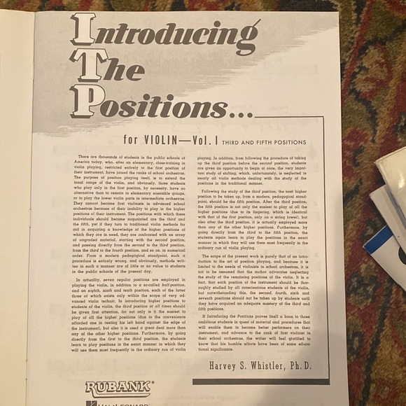 - Introducing The Positions for Violin Vol 1 Third and Fifth Positions - Picture 4 of 6